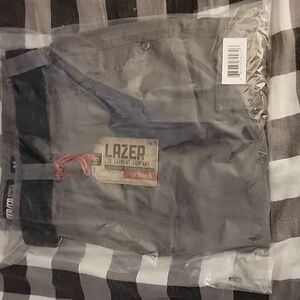 LAZER mens messenger shorts
